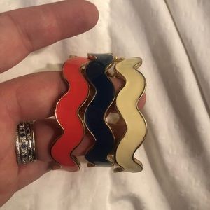 Lilly Pulitzer ric rac bracelets